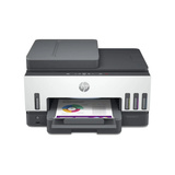 HP Smart Tank 7605, Multifunktionsdrucker grau/weiß, USB, LAN, WLAN, Bluetooth, Duplex (Druck)