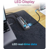 ICY BOX IB-HUB1450-C31, USB-Hub anthrazit