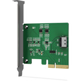 Icy Dock MB408A5 "EXLink" MCIO 4i (SFF-TA-1016) zu PCIe 5.0 x4 Adapter, Schnittstellenkarte 