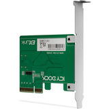 Icy Dock MB408A5 "EXLink" MCIO 4i (SFF-TA-1016) zu PCIe 5.0 x4 Adapter, Schnittstellenkarte 
