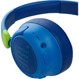 JBL JR460 NC, Headset blau, Bluetooth, Klinke, USB-C