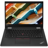 Lenovo ThinkPad X13 Yoga Generalüberholt, Notebook schwarz, Intel® Core™ i5-10210U, Intel® UHD Graphics, 16 GB, 512 GB (512 GB SSD), Windows 11 Pro