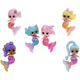 MGA Entertainment L.O.L. Surprise Mermaids! Makeover Magic Tots, Spielfigur sortierter Artikel, eine Figur