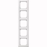 Merten Rahmen 5-fach mit Beschriftungsträger Retail