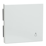 Merten Wippe Licht Wechselschalter Kreuzschalter Taster Einsatz weiß (glänzend), Retail