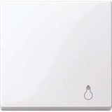 Merten Wippe Licht Wechselschalter Kreuzschalter Taster Einsatz weiß (glänzend), Retail