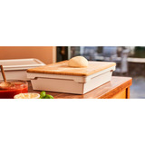 Ooni Teigdeckel & Vorbereitungsbrett , Schneidebrett Bambus