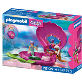PLAYMOBIL 72105 Fantasy & Magic Muscheltasche Meerjungfrauen, Konstruktionsspielzeug 