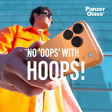 PanzerGlass Hoops Kameraschutz, Schutzfolie schwarz, iPhone 17 / 16 / 16 Plus