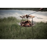 Petromax Grill- und Kohlenzange, groß, Grillbesteck edelstahl/holz, 54cm