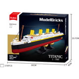 Sluban ModelBricks Titanic, Konstruktionsspielzeug Maßstab 1:700