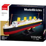 Sluban ModelBricks Titanic, Konstruktionsspielzeug Maßstab 1:700