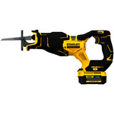 Stanley Akku-Säbelsäge (SFMCS311M1T-QW), 18Volt schwarz/gelb, Li-Ion-Akku 4,0Ah, Pro-Stack Koffer