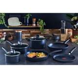 Tefal  Pfannen-Set Black Stone, 2-teilig schwarz, Ø 28cm, Ø 24cm