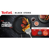Tefal  Pfannen-Set Black Stone, 2-teilig schwarz, Ø 28cm, Ø 24cm