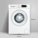 Telefunken W-7-1400-A-W, Waschmaschine weiß