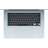 Apple MacBook Air (15") 2025 CTO, Notebook hellblau, 16 GB, 256 GB (256 GB SSD), M4, Deutsch