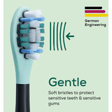 Beurer SC Premium Protection Plus Green Planet, Aufsteckbürste schwarz, 4er Pack