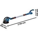Bosch Professional Trockenbauschleifer GTR 55-225 Professional blau, 550 Watt