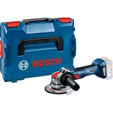 Bosch X-LOCK Akku-Winkelschleifer GWX 18V-7 Professional solo, 18Volt blau/schwarz, ohne Akku und Ladegerät, in L-BOXX