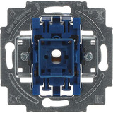 Busch-Jaeger Wechselschalter-Einsatz 230 Volt 10 Ampere Typ 2000/6 US Unterputz mit Steckklemme blau, Retail