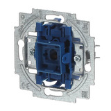 Busch-Jaeger Wechselschalter-Einsatz 230 Volt 10 Ampere Typ 2000/6 US Unterputz mit Steckklemme blau, Retail