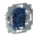 Busch-Jaeger Wechselschalter-Einsatz 230 Volt 10 Ampere Typ 2000/6 US Unterputz mit Steckklemme blau, Retail