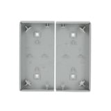 Busch-Jaeger Wippe zwei fach Elektroniktaster aluminium, Retail