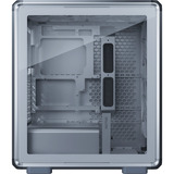 Cooler Master Masterframe 500 Mesh , Tower-Gehäuse silber, Tempered Glass