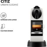 DeLonghi Nespresso Citiz EN 167.W, Kapselmaschine weiß