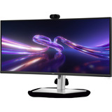 Dell Pro P3426WEV USB-C Webcam Monitor, LED-Monitor 86.6 cm (34.1 Zoll), schwarz/silber, WQHD, IPS, Curved, 4 MP-Webcam, USB-Hub, 100Hz Panel