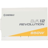 Enermax Revolution D.F.12 WHITE 850W , PC-Netzteil weiß, 1x 12-Pin GPU Anschluss, 3x PCIe, Kabelmanegement, 850 Watt