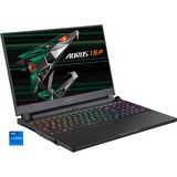 GIGABYTE AORUS 15P XD-73DE224SO, Gaming-Notebook schwarz, Windows 11 Home 64-Bit, 240 Hz Display, 1 TB SSD