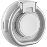 Hyper HyperJuice Qi2 2-in-1 Magnetischer Ladeständer, Ladestation weiß/silber