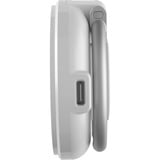 Hyper HyperJuice Qi2 2-in-1 Magnetischer Ladeständer, Ladestation weiß/silber