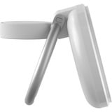 Hyper HyperJuice Qi2 2-in-1 Magnetischer Ladeständer, Ladestation weiß/silber