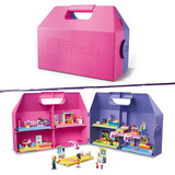 LEGO 42697 Friends Kreativer Puppenhauskoffer, Konstruktionsspielzeug 