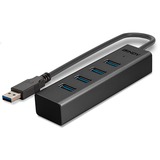 Lindy 4 Port USB 3.0 Hub, USB-Hub 