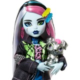 Mattel Monster High Frankie Stein, Puppe mit Frankies Haustier Watzie und Zubehörteilen