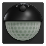 Merten Präsenzmelder schwarz matt mit 180 Grad Erfassungswinkel, Typ MEG5711-0403, Bewegungsmelder schwarz (matt), Retail