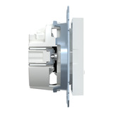 Merten Schutzkontaktsteckdose mit erhöhtem Berührungsschutz weiß (glänzend), Retail