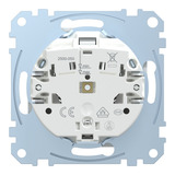 Merten Schutzkontaktsteckdose mit erhöhtem Berührungsschutz weiß (glänzend), Retail