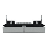 Merten Wippe Aluminium für Rollladenschalter und Wipptaster Einsatz Typ 435560 aluminium, Retail