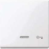 Merten Wippe Kontrollfenster Aufdruck Schlüssel weiß (glänzend), Retail