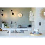 Merten Zentralplatte für USB Ladestation Einsatz aus Thermoplast matt anthrazit, Retail