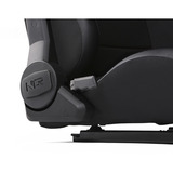 Next Level Racing ERS5 Elite Liegesitz, Rennschalensitz schwarz/weiß, Fabric & Mesh Edition