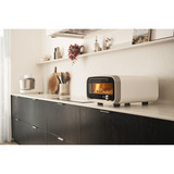 Ooni Volt 2, elektrischer Pizzaofen Polar White weiß, 1.600 Watt, für Pizzen bis ca. Ø 32cm