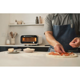 Ooni Volt 2, elektrischer Pizzaofen Polar White weiß, 1.600 Watt, für Pizzen bis ca. Ø 32cm