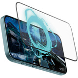 PanzerGlass Gaming Displayschutz Ultra-Wide Fit, Schutzfolie transparent, iPhone 16 / 15, EasyAligner