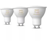 Philips HUE White Ambiance GU10 Dreierpack 400 lm, LED-Lampe 